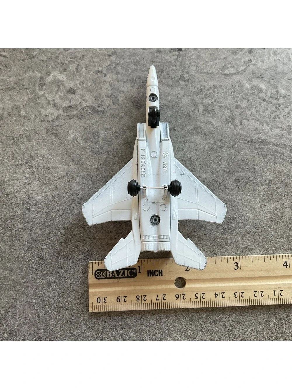 American Revolution Bicentennial F-15 Eagle Patriotic Fighter Jet Metal Diecast